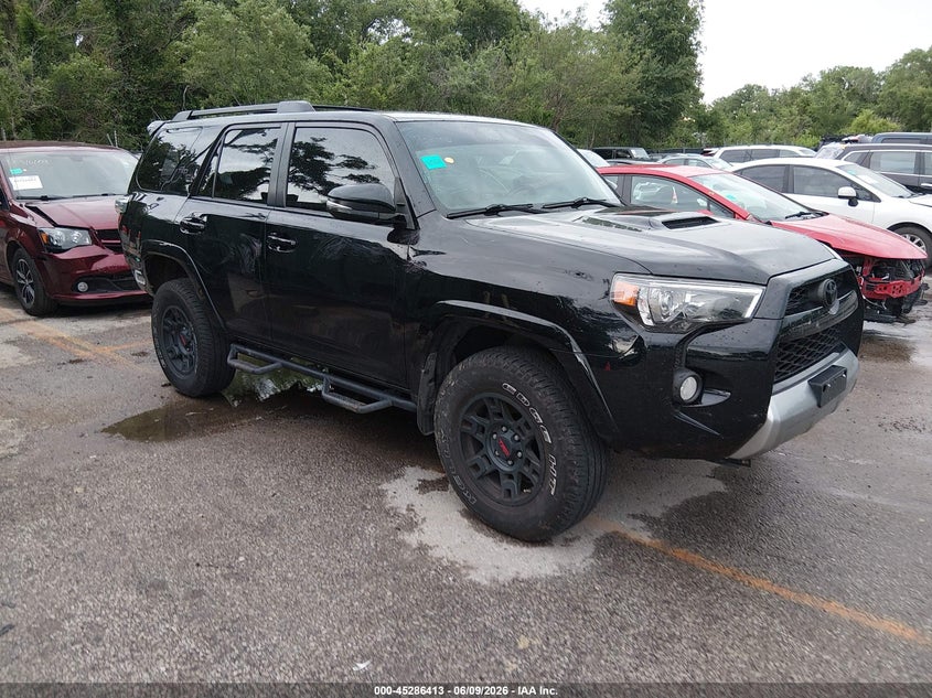 2019 Toyota 4runner VIN JTEBU5JR9K5646338 IAAI salvage auction — REAR END, Salvage Title, sold $15,050 on 2026-07-15 (photo 1)