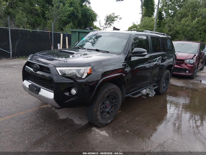 2019 Toyota 4runner VIN JTEBU5JR9K5646338 IAAI salvage auction — REAR END, Salvage Title, sold $15,050 on 2026-07-15 (photo 2)