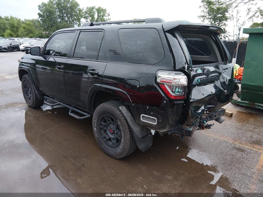 2019 Toyota 4runner VIN JTEBU5JR9K5646338 IAAI salvage auction — REAR END, Salvage Title, sold $15,050 on 2026-07-15 (photo 3)