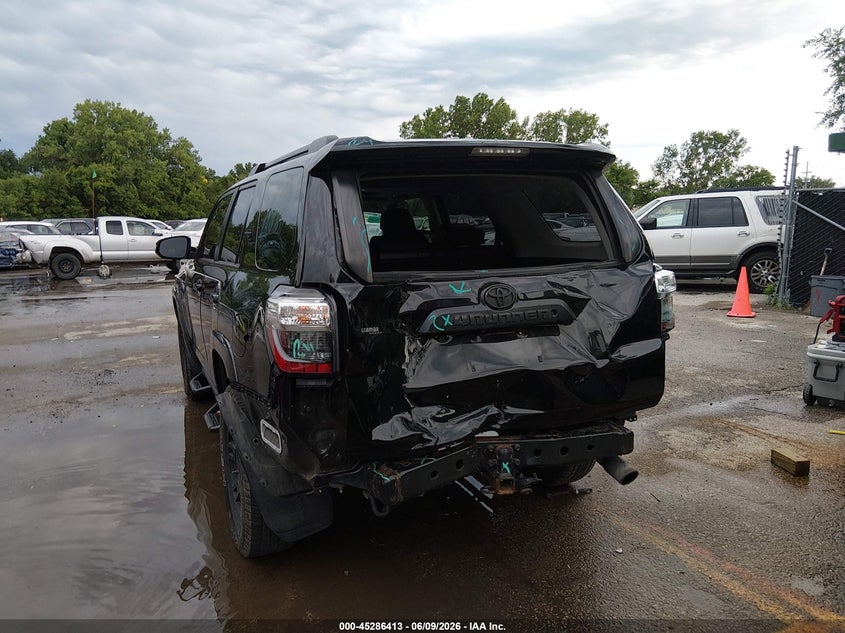 2019 Toyota 4runner VIN JTEBU5JR9K5646338 IAAI salvage auction — REAR END, Salvage Title, sold $15,050 on 2026-07-15 (photo 6)