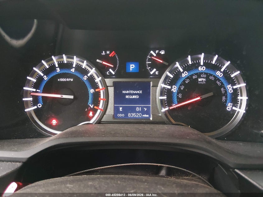 2019 Toyota 4runner VIN JTEBU5JR9K5646338 IAAI salvage auction — REAR END, Salvage Title, sold $15,050 on 2026-07-15 (photo 7)