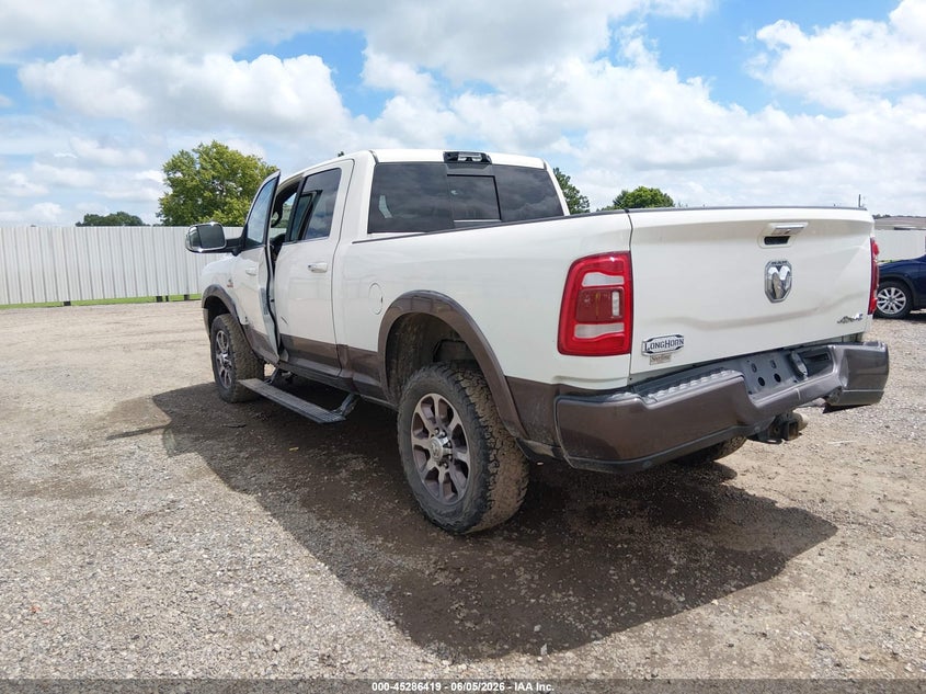 2021 Ram 2500 VIN 3C6UR5GL5MG533085 IAAI salvage auction — LEFT SIDE, Salvage Title, sold $20,500 on 2026-07-30 (photo 3)
