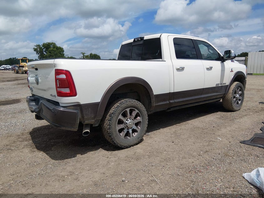 2021 Ram 2500 VIN 3C6UR5GL5MG533085 IAAI salvage auction — LEFT SIDE, Salvage Title, sold $20,500 on 2026-07-30 (photo 4)