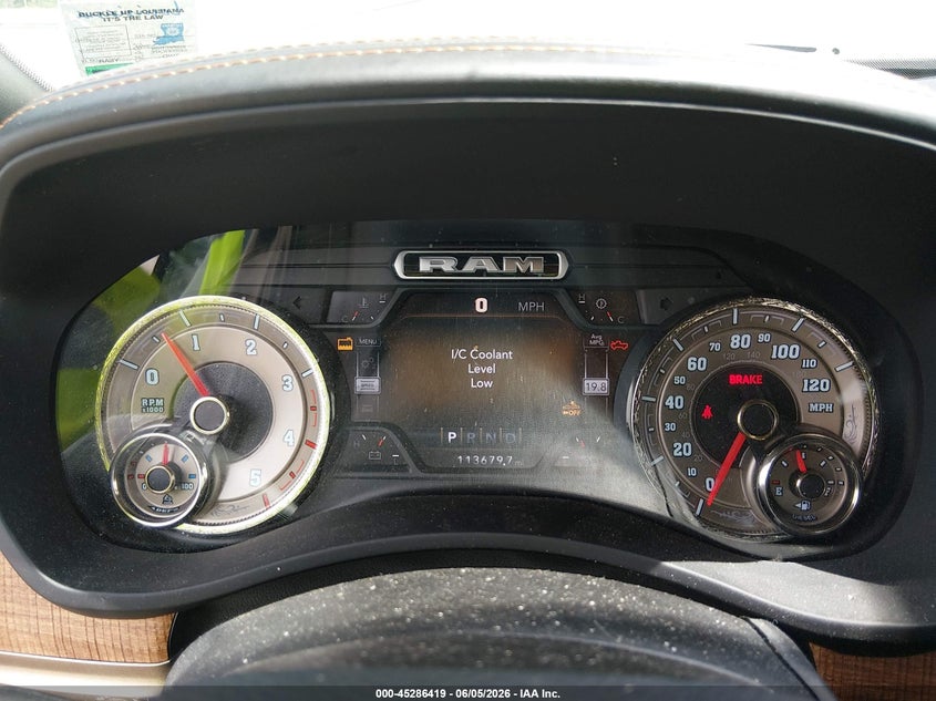 2021 Ram 2500 VIN 3C6UR5GL5MG533085 IAAI salvage auction — LEFT SIDE, Salvage Title, sold $20,500 on 2026-07-30 (photo 7)