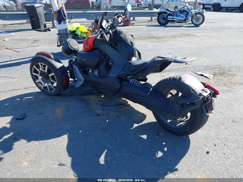 2021 Can-am/ brp Ryker VIN 3JB2GEG20MJ003383 IAAI salvage auction — FRONT & REAR, Salvage Title, sold $1,750 on 2026-08-18 (photo 3)