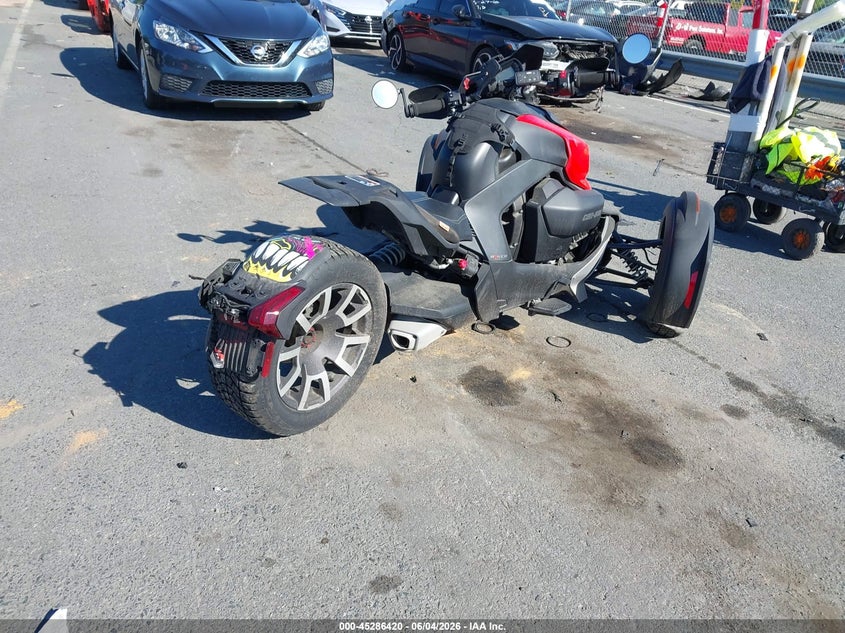 2021 Can-am/ brp Ryker VIN 3JB2GEG20MJ003383 IAAI salvage auction — FRONT & REAR, Salvage Title, sold $1,750 on 2026-08-18 (photo 4)