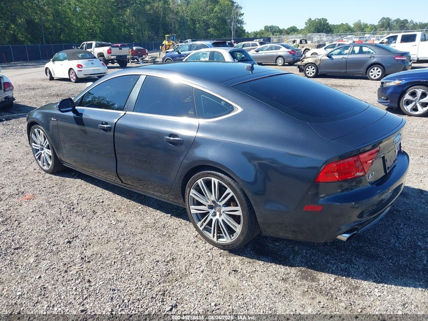 2013 Audi A7 VIN WAUYGAFC7DN008351 IAAI salvage auction — FRONT END, Salvage Title, sold $500 on 2026-07-29 (photo 3)