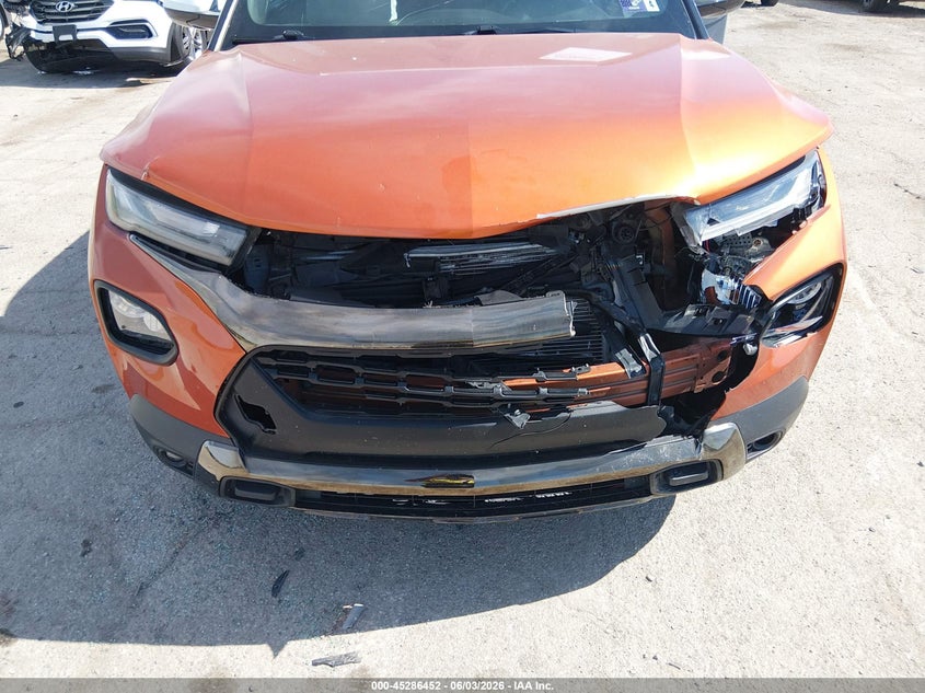 2023 Chevrolet Trailblazer VIN KL79MSSL2PB131294 IAAI salvage auction — FRONT END, Salvage Title, sold $6,900 on 2026-08-02 (photo 6)