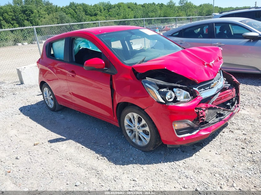 2021 Chevrolet Spark VIN KL8CD6SAXMC712118 IAAI salvage auction — FRONT END, Salvage Title, sold $750 on 2026-07-22 (photo 1)