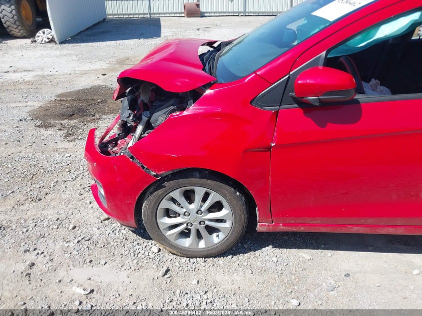 2021 Chevrolet Spark VIN KL8CD6SAXMC712118 IAAI salvage auction — FRONT END, Salvage Title, sold $750 on 2026-07-22 (photo 6)