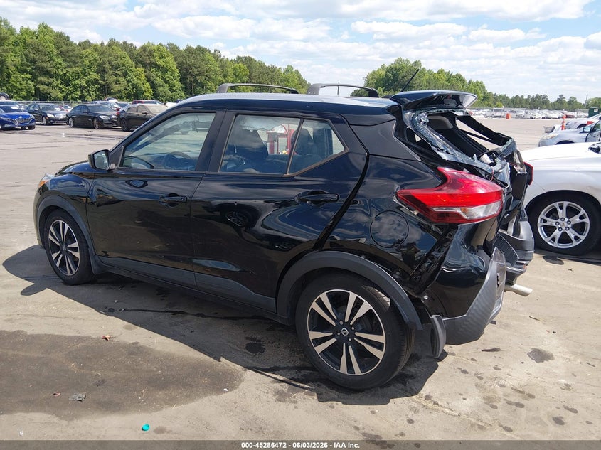 2020 Nissan Kicks VIN 3N1CP5CVXLL482368 IAAI salvage auction — REAR END, Salvage Title, sold $1,150 on 2026-07-09 (photo 3)