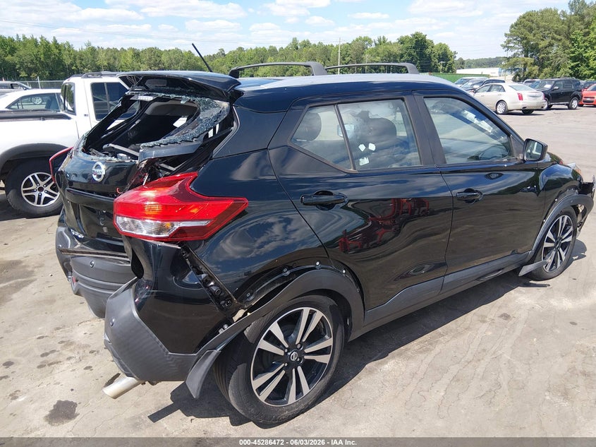 2020 Nissan Kicks VIN 3N1CP5CVXLL482368 IAAI salvage auction — REAR END, Salvage Title, sold $1,150 on 2026-07-09 (photo 4)