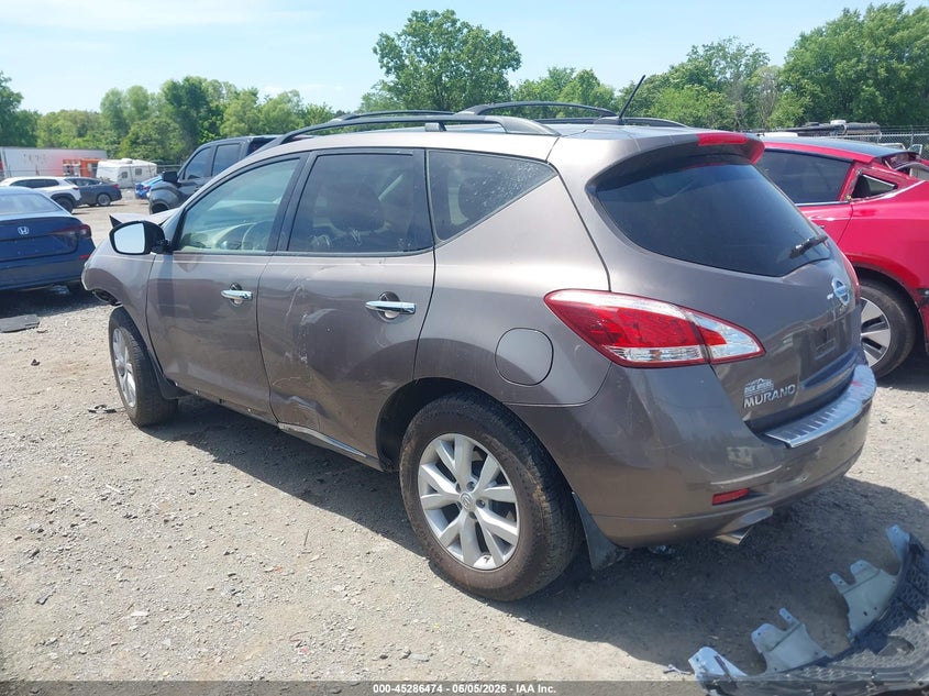 2011 Nissan Murano VIN JN8AZ1MU5BW064181 IAAI salvage auction — FRONT & REAR, Salvage (West Virginia), sold $400 on 2026-07-28 (photo 3)