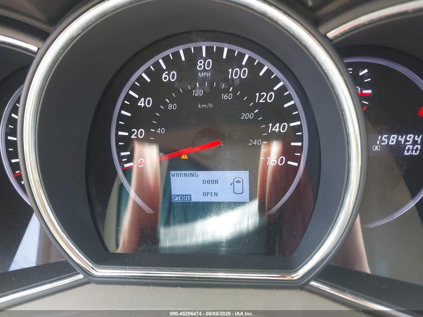 2011 Nissan Murano VIN JN8AZ1MU5BW064181 IAAI salvage auction — FRONT & REAR, Salvage (West Virginia), sold $400 on 2026-07-28 (photo 7)