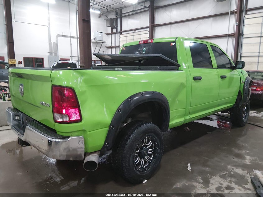 2013 Ram 2500 VIN 3C6UR5CL0DG611990 IAAI salvage auction — RIGHT FRONT, Salvage Title, sold $13,600 on 2026-08-21 (photo 4)