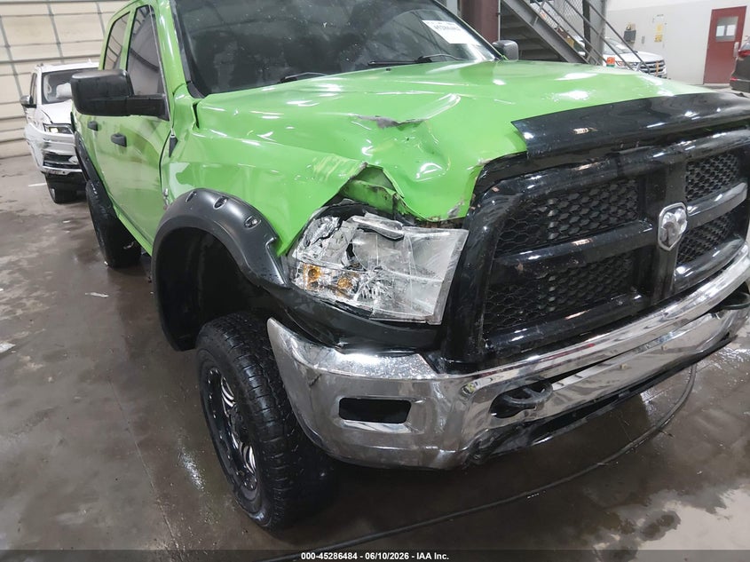 2013 Ram 2500 VIN 3C6UR5CL0DG611990 IAAI salvage auction — RIGHT FRONT, Salvage Title, sold $13,600 on 2026-08-21 (photo 6)
