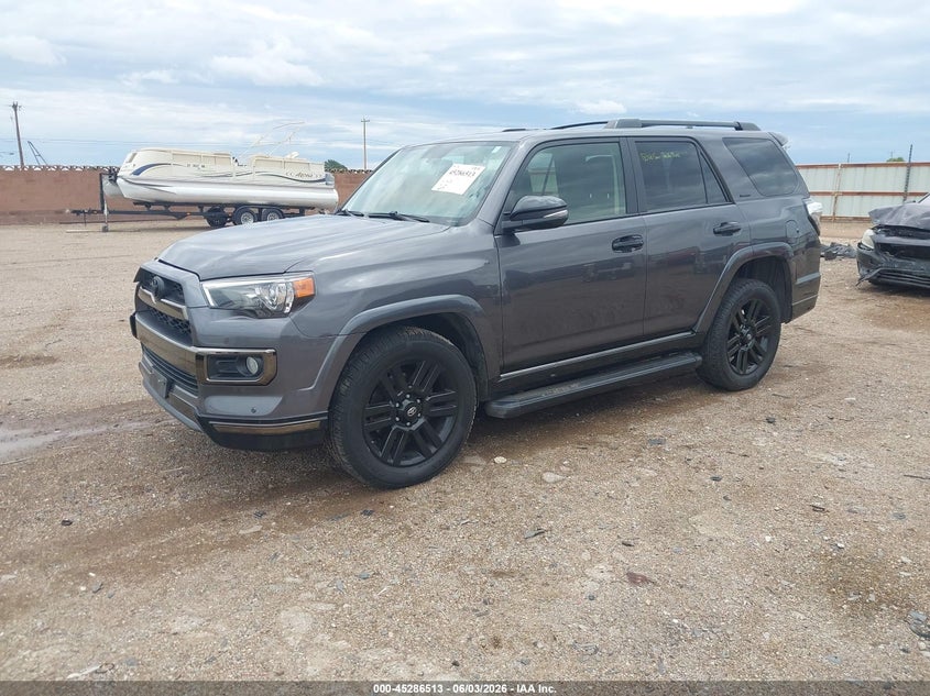 2019 Toyota 4runner VIN JTEBU5JR9K5693336 IAAI salvage auction — SIDE, Original (Texas), sold $18,000 on 2026-07-23 (photo 2)