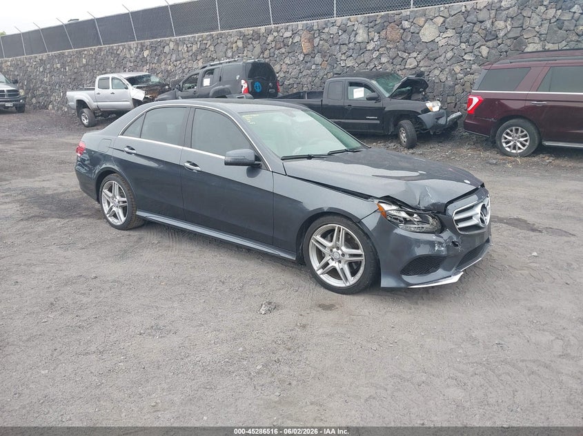 2014 Mercedes-benz E-klasse VIN WDDHF5KB5EA871061 IAAI salvage auction — FRONT END, Clear (Hawaii), sold $225 on 2026-07-28 (photo 1)