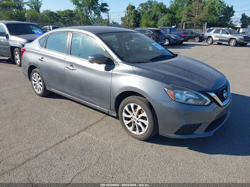 2018 Nissan Sentra VIN 3N1AB7AP5JY285758 IAAI salvage auction — TRANSMISSION, Clear (New Jersey), sold $625 on 2026-07-09 (photo 1)