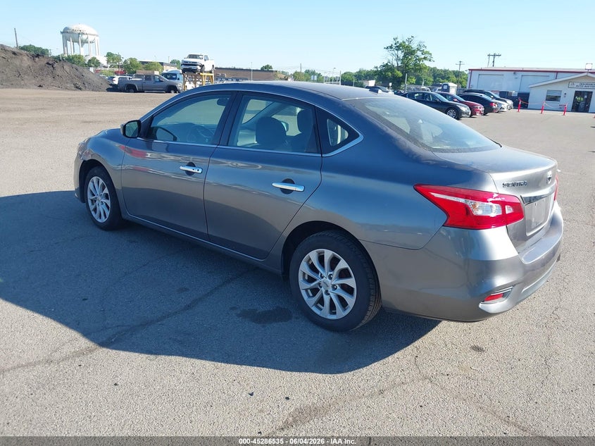 2018 Nissan Sentra VIN 3N1AB7AP5JY285758 IAAI salvage auction — TRANSMISSION, Clear (New Jersey), sold $625 on 2026-07-09 (photo 3)