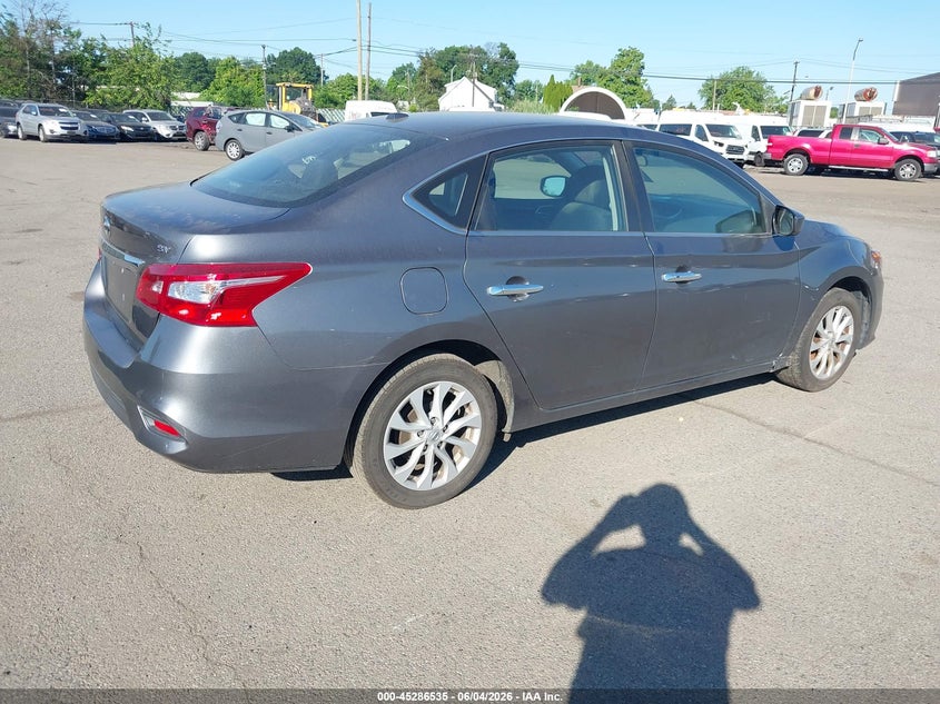 2018 Nissan Sentra VIN 3N1AB7AP5JY285758 IAAI salvage auction — TRANSMISSION, Clear (New Jersey), sold $625 on 2026-07-09 (photo 4)