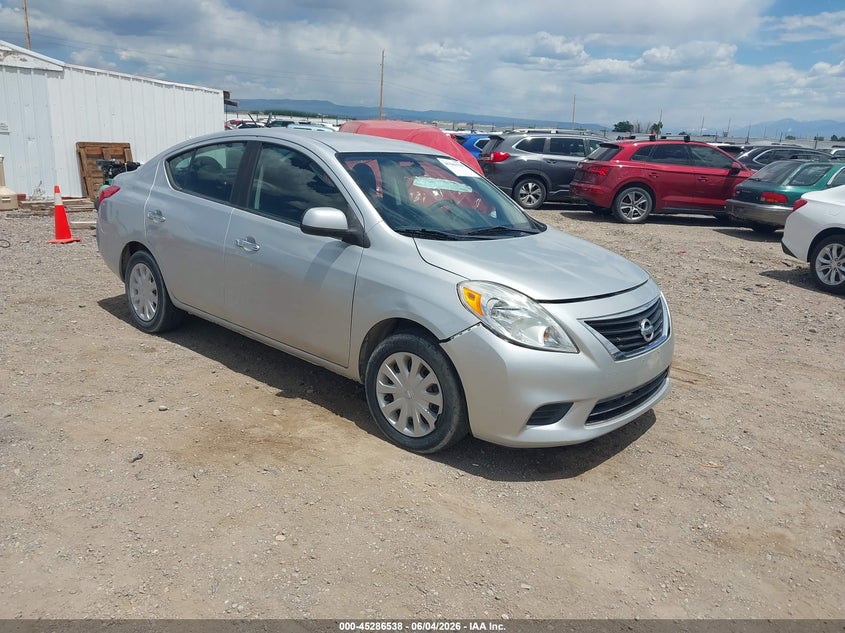 2012 Nissan Versa VIN 3N1CN7AP8CL907107 IAAI salvage auction — NORMAL WEAR, Salvage Title, sold $175 on 2026-07-22 (photo 1)