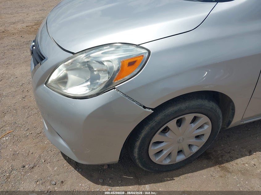 2012 Nissan Versa VIN 3N1CN7AP8CL907107 IAAI salvage auction — NORMAL WEAR, Salvage Title, sold $175 on 2026-07-22 (photo 6)
