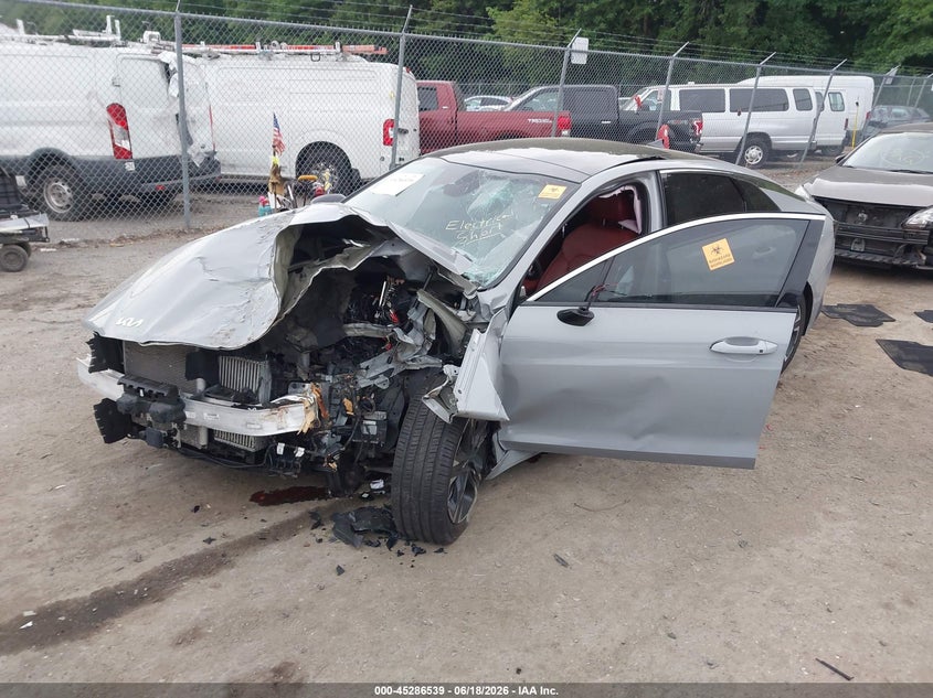 2023 Kia K5 VIN 5XXG64J21PG222267 IAAI salvage auction — FRONT END, Salvage - Greater Than 75% (Maryland), sold $550 on 2026-07-28 (photo 2)