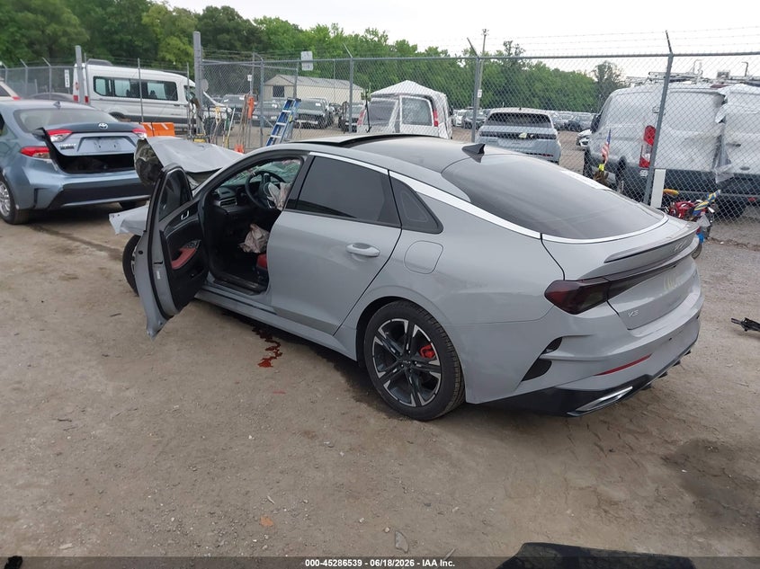2023 Kia K5 VIN 5XXG64J21PG222267 IAAI salvage auction — FRONT END, Salvage - Greater Than 75% (Maryland), sold $550 on 2026-07-28 (photo 3)