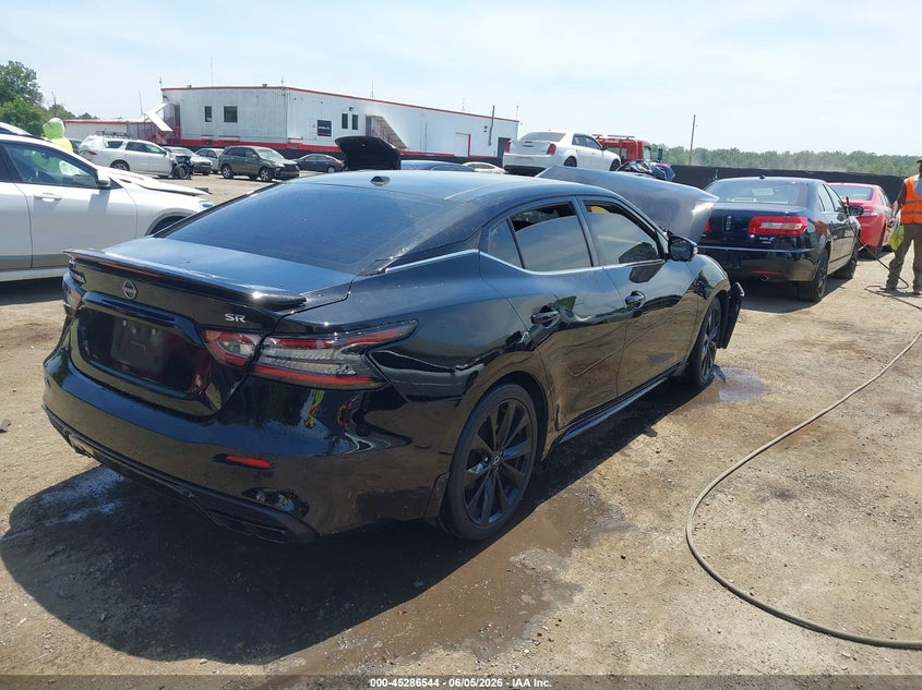 2023 Nissan Maxima VIN 1N4AA6EV0PC513563 IAAI salvage auction — FRONT END, Salvage - Greater Than 75% (Maryland), sold $8,475 on 2026-08-05 (photo 4)