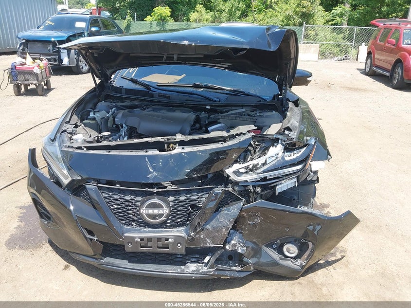 2023 Nissan Maxima VIN 1N4AA6EV0PC513563 IAAI salvage auction — FRONT END, Salvage - Greater Than 75% (Maryland), sold $8,475 on 2026-08-05 (photo 6)