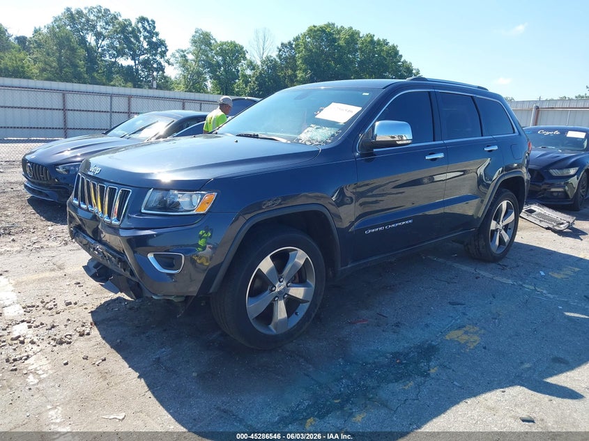 2014 Jeep Grand cherokee VIN 1C4RJFBGXEC400042 IAAI salvage auction — FRONT END, Salvage (Georgia), sold $1,950 on 2026-07-26 (photo 2)