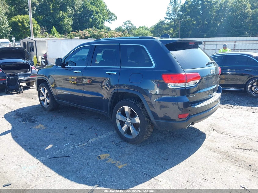 2014 Jeep Grand cherokee VIN 1C4RJFBGXEC400042 IAAI salvage auction — FRONT END, Salvage (Georgia), sold $1,950 on 2026-07-26 (photo 3)