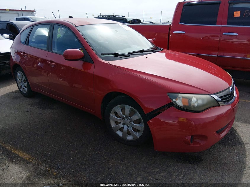2009 Subaru Impreza VIN JF1GH61689H803768 IAAI salvage auction — LEFT SIDE, Salvage (Colorado), sold $700 on 2026-07-14 (photo 1)