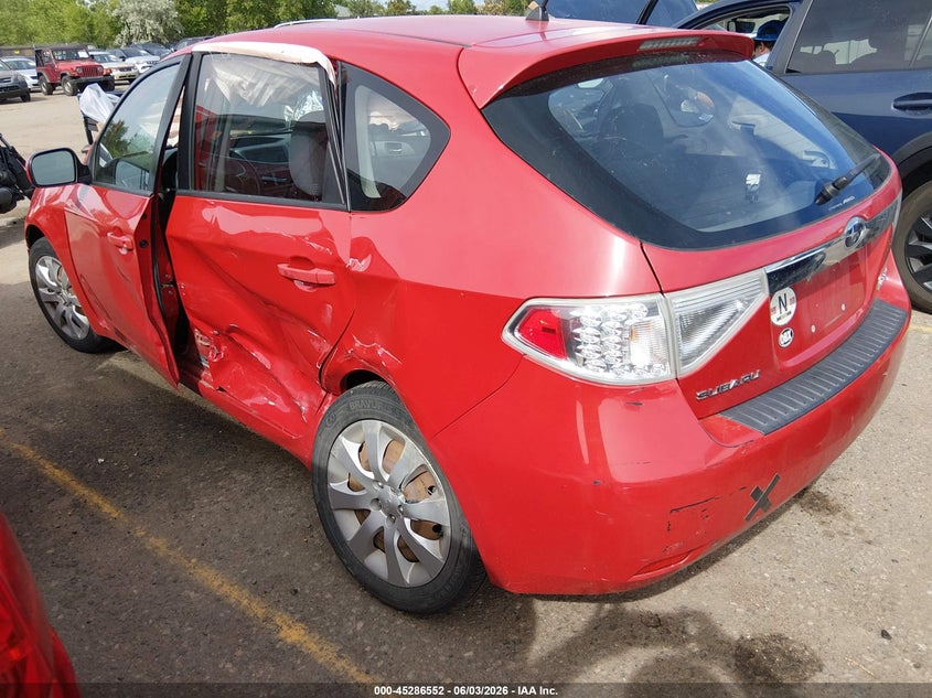 2009 Subaru Impreza VIN JF1GH61689H803768 IAAI salvage auction — LEFT SIDE, Salvage (Colorado), sold $700 on 2026-07-14 (photo 3)