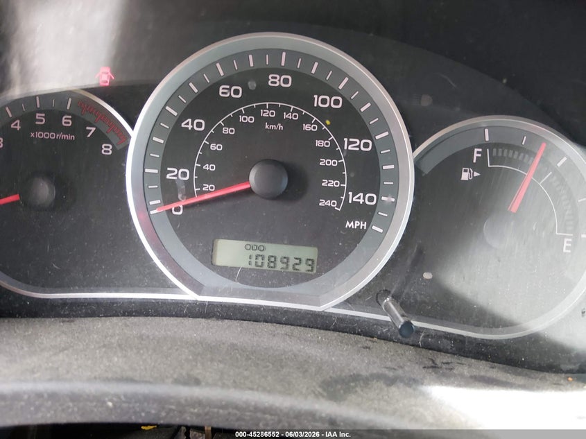 2009 Subaru Impreza VIN JF1GH61689H803768 IAAI salvage auction — LEFT SIDE, Salvage (Colorado), sold $700 on 2026-07-14 (photo 7)