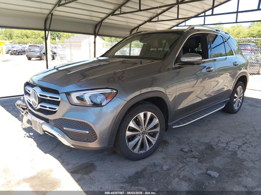 2021 Mercedes-benz Gle VIN 4JGFB4KB1MA458121 IAAI salvage auction — FRONT END, Salvage (New Jersey), sold $17,100 on 2026-08-01 (photo 2)