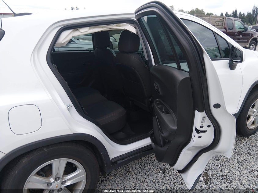 2017 Chevrolet Trax VIN KL7CJNSBXHB237582 IAAI salvage auction — LEFT REAR, Salvage Title, sold $1,525 on 2026-07-08 (photo 8)