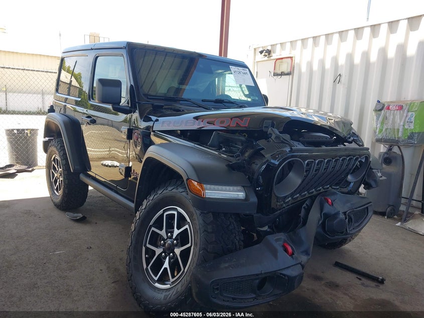 2025 Jeep Wrangler / VIN 1C4PJXCGXSW521076 — IAAI salvage auction photo