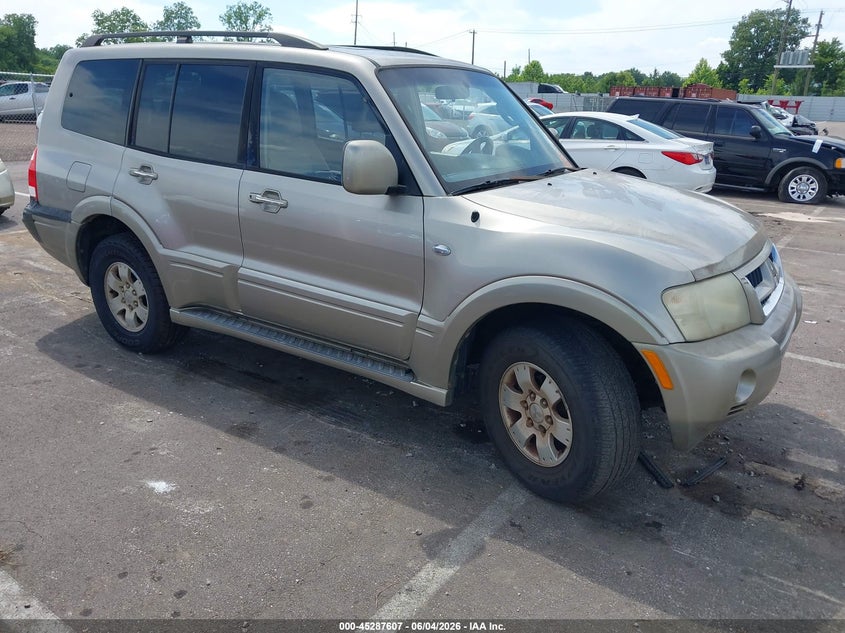 2003 Mitsubishi Montero VIN JA4NW51S33J037585 IAAI salvage auction — NORMAL WEAR, Clear (Tennessee), sold $500 on 2026-07-28 (photo 1)