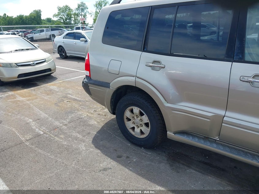 2003 Mitsubishi Montero VIN JA4NW51S33J037585 IAAI salvage auction — NORMAL WEAR, Clear (Tennessee), sold $500 on 2026-07-28 (photo 6)