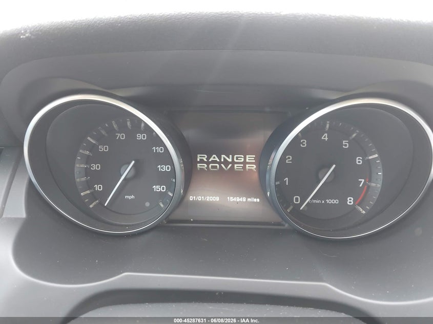2012 Land rover Range rover evoque VIN SALVR2BG3CH630093 IAAI salvage auction — NORMAL WEAR, Salvage Title, sold $900 on 2026-07-08 (photo 7)