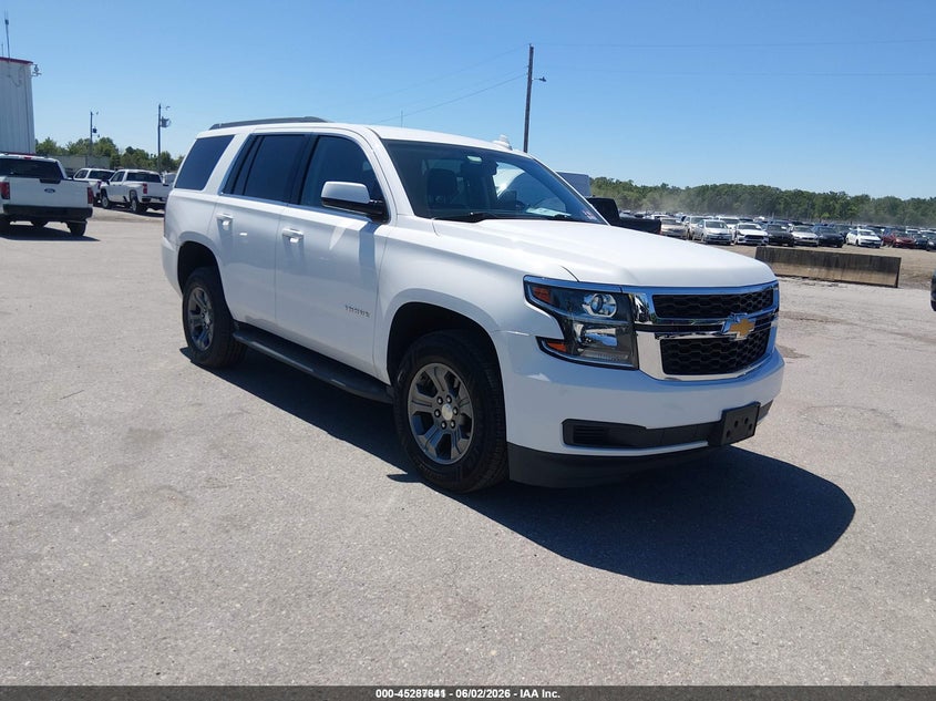 2018 Chevrolet Tahoe VIN 1GNSKAEC2JR354229 IAAI salvage auction — NORMAL WEAR, Sf97 (Maryland), sold $8,500 on 2026-07-21 (photo 1)