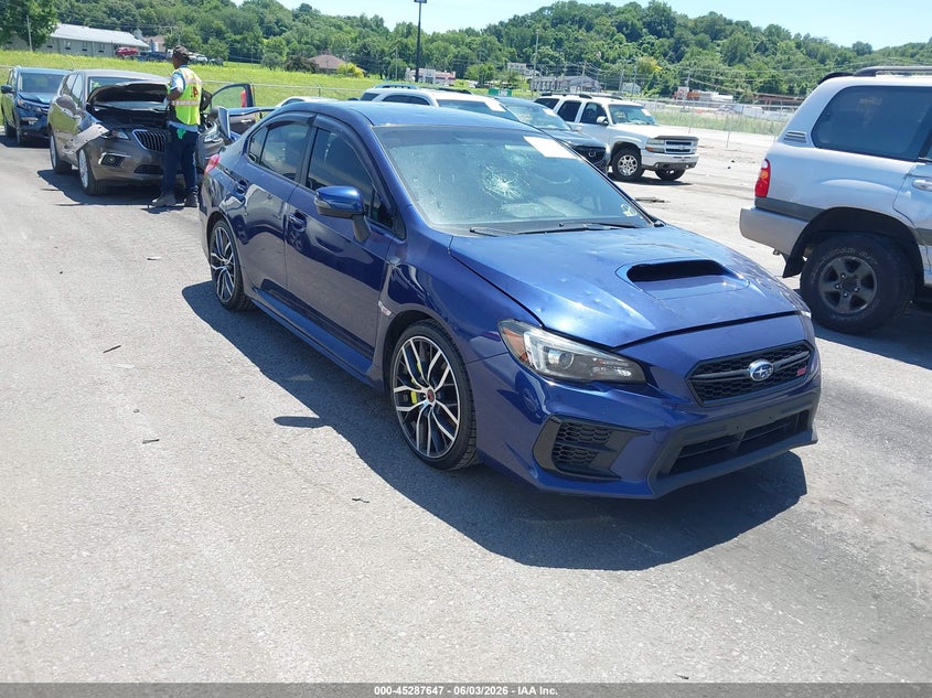 2020 Subaru Wrx sti VIN JF1VA2E6XL9821334 — IAAI salvage auction photo