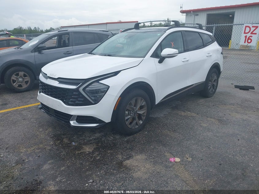 2024 Kia Sportage VIN 5XYK43DF2RG203024 IAAI salvage auction — MECHANICAL, Salvage Title, sold $8,050 on 2026-07-27 (photo 2)