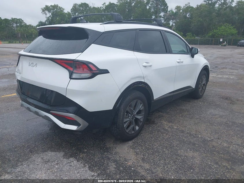 2024 Kia Sportage VIN 5XYK43DF2RG203024 IAAI salvage auction — MECHANICAL, Salvage Title, sold $8,050 on 2026-07-27 (photo 4)