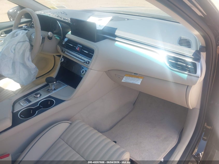 2026 Genesis G70 VIN KMTG34SC1TU160777 IAAI salvage auction — LEFT FRONT, Salvage Title, sold $13,825 on 2026-07-13 (photo 5)