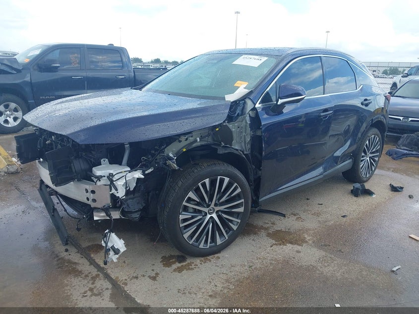 2025 Lexus Rx VIN 2T2BBMCA0SC088065 IAAI salvage auction — FRONT END, Original (Texas), sold $23,500 on 2026-07-23 (photo 2)