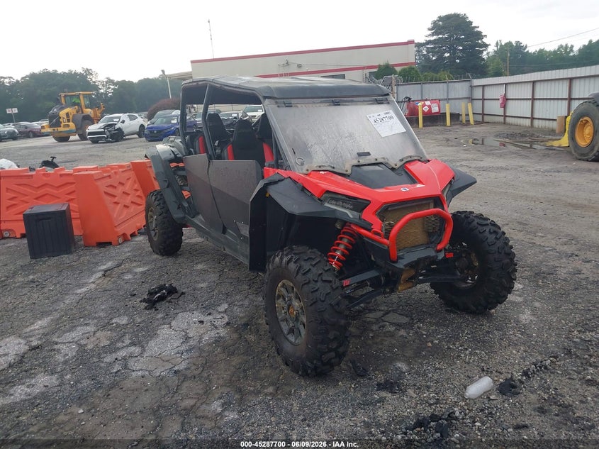 2024 Polaris Rzr VIN 3NSNMF999RF043652 IAAI salvage auction — FRONT END, Salvage Title, sold $9,750 on 2026-07-14 (photo 1)