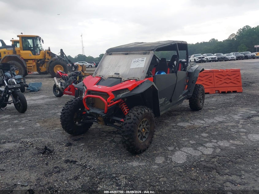 2024 Polaris Rzr VIN 3NSNMF999RF043652 IAAI salvage auction — FRONT END, Salvage Title, sold $9,750 on 2026-07-14 (photo 2)